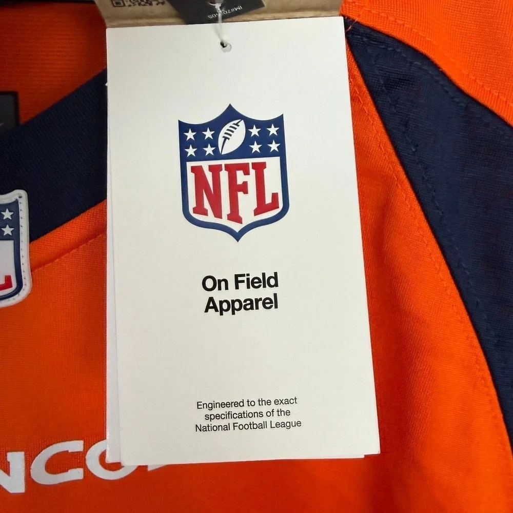 NEW Nike Denver Broncos Courtland Sutton 14 NFL Jersey Mens XL On Field *1 Stain